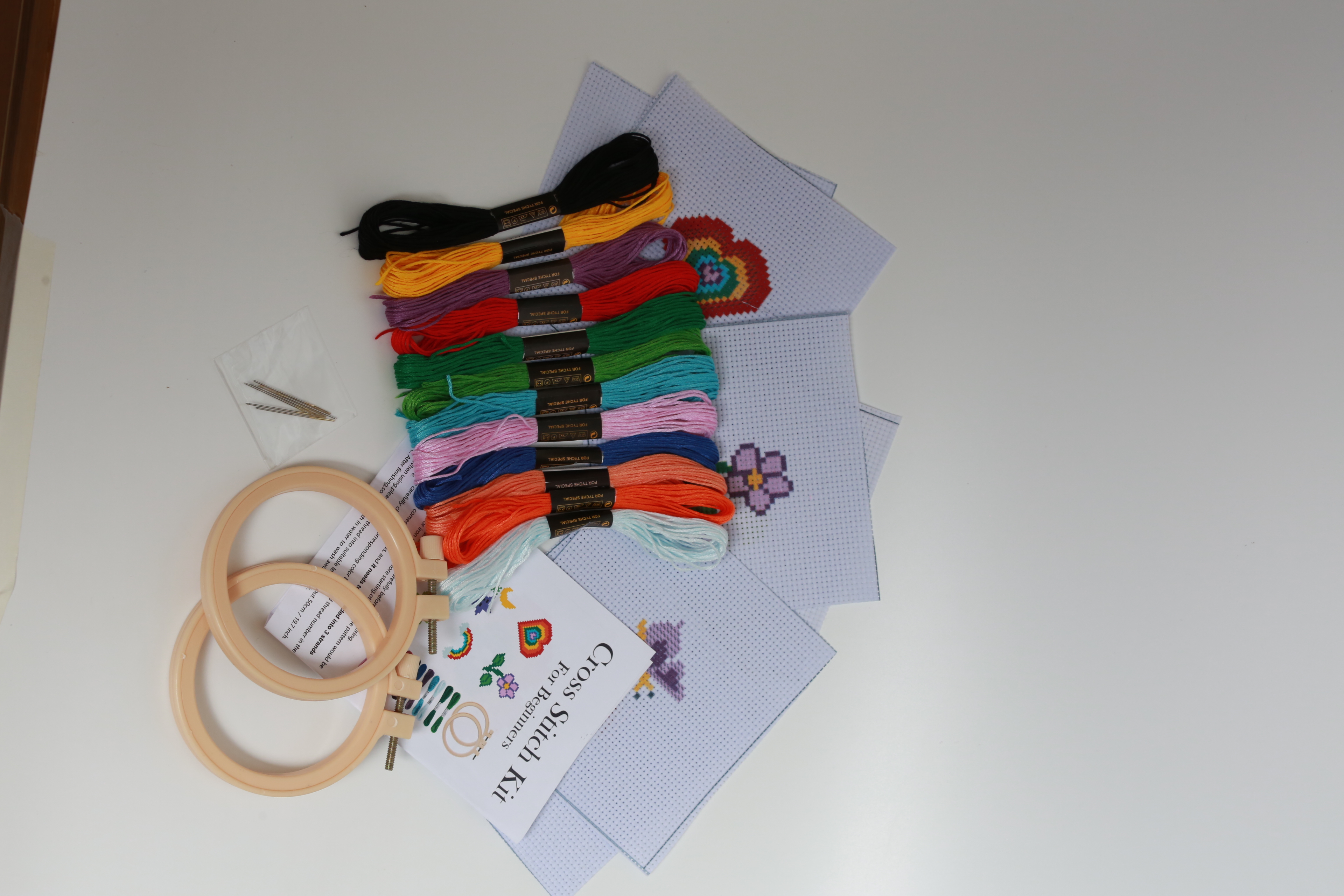 Cross stitch kit for beginners